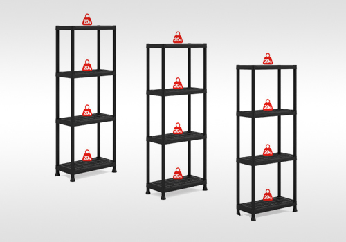 Resin shelving