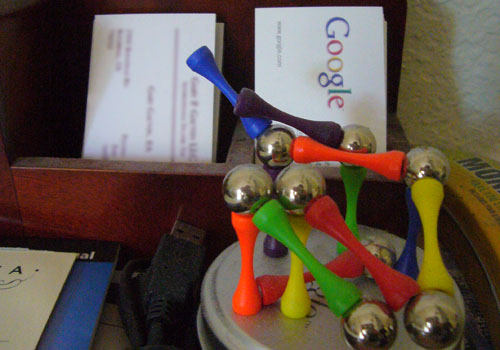 One of many Google gadgets to be found in Jeff's home / Photo: Heather @ Moving On