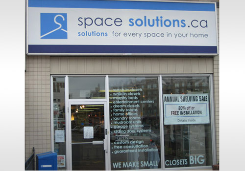 space solutions Toronto custom closets